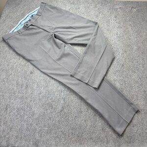Peter Millar Charlotte Performance Trouser Golf Pants Men 40 x 32 Gray